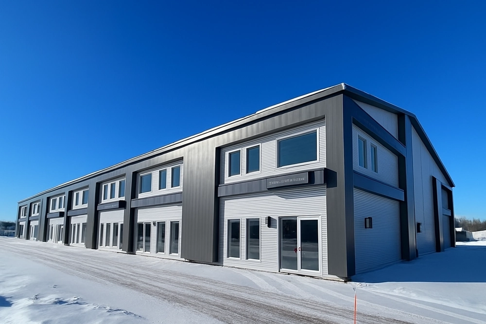 Entrepôt commercial réalisé par Novalith Entrepôt